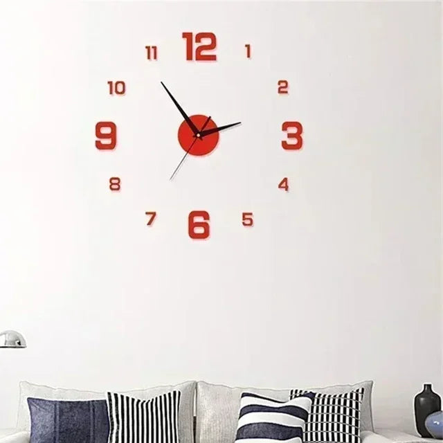 Luminous Dreams: The Stylish 3D Wall Clock