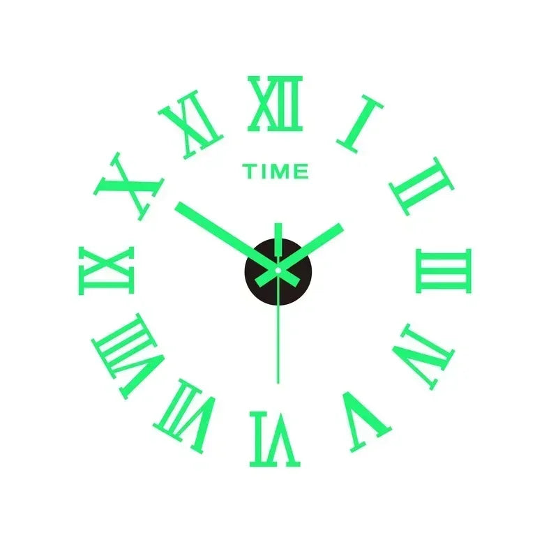 Luminous Dreams: The Stylish 3D Wall Clock