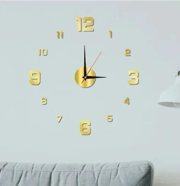 Luminous Dreams: The Stylish 3D Wall Clock