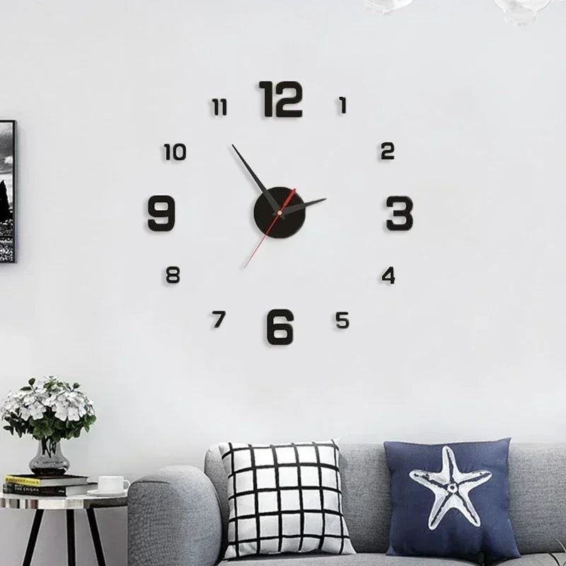 Luminous Dreams: The Stylish 3D Wall Clock